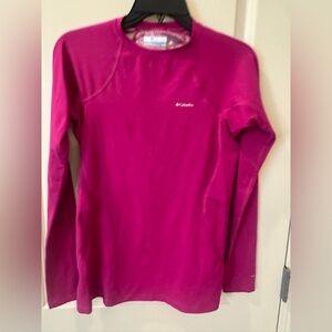 Columbia Fuchsia Long Sleeve Top